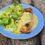 Saumon à la crème d&rsquo;oignon 0