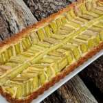 Tarte amande-rhubarbe sans sucre 0020