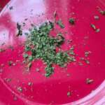 Caviar d&rsquo;aubergine aux yaourt, noix et menthe 0011