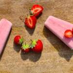 Glace aux yaourt de brebis et fraises 0009