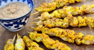 Poulet au satay (Indonésie)