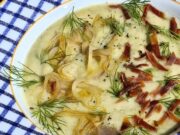 Velouté de céleri rave à l’aneth (Équateur)