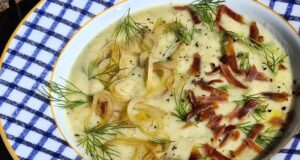 Velouté de céleri rave à l’aneth (Équateur)