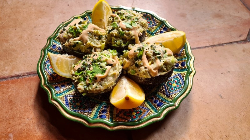 recettes bissaoguinéennes avocats farcis aux thon et coco