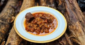 Ragoût de boeuf aux noix (Ossétie du sud)