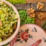 Salade aux chou et noix 0