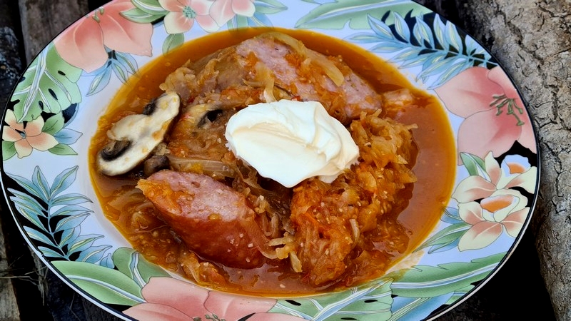 Recettes slovaques soupe à la choucroute