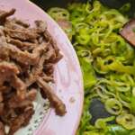 Boeuf aux poivron et oignon 0014