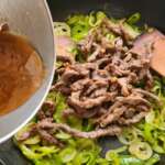 Boeuf aux poivron et oignon 0015