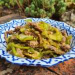 Boeuf aux poivron et oignon 0026