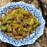 Boeuf aux poivron et oignon