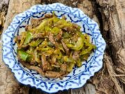 Boeuf aux poivron et oignon (Chine)