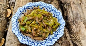 Boeuf aux poivron et oignon (Chine)