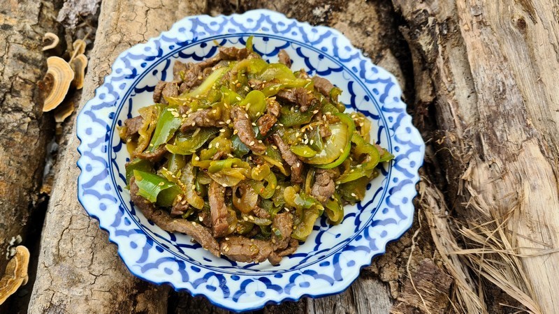 boeuf aux poivron et oignon recettes chinoises