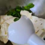 Fenouils et oignon caramélisés sur crème de feta0015