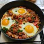 Oeufs aux saucisses épicées 0