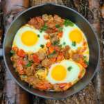 Oeufs aux saucisses épicées 0015