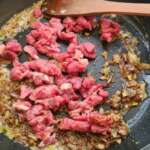 Poêlée d&rsquo;agneau aux oeufs 0006