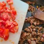 Poêlée d&rsquo;agneau aux oeufs 0007