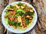 Salade chypriote (au halloumi)
