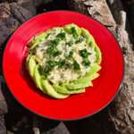 Salade d&rsquo;avocat au poisson mayo 0011