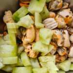 Salade de moules au lait de coco 0002