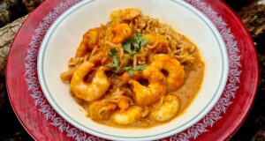 Spaghetti aux crevettes (Ouganda)