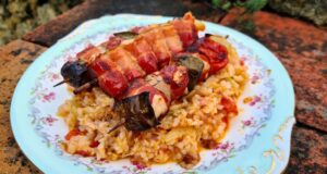 Brochettes de poulet lardé (Bosnie-Herzégovine)