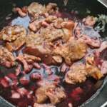 Foies de volaille à la bourguignonne 0009