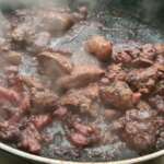 Foies de volaille à la bourguignonne 0012