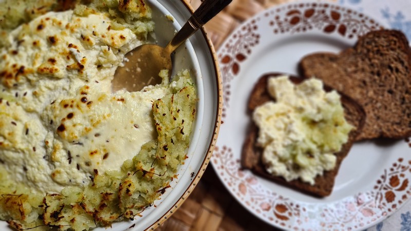 recettes lettones fromage frais au carvi