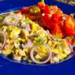Oeufs brouillés au hareng 0010