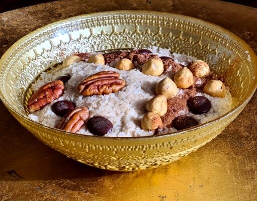 Porridge à la noix de coco sans sucre (Angola)