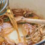 Poulet aux champignons à la normande0011