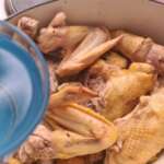 Poulet aux champignons à la normande0016