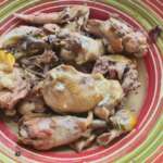 Poulet aux champignons à la normande0020
