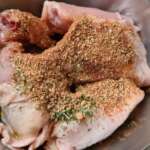 Poulet aux épinards et lait de coco 0002