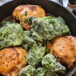Poulet aux épinards et lait de coco 0008