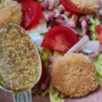 Salade au Chavignol frit 10